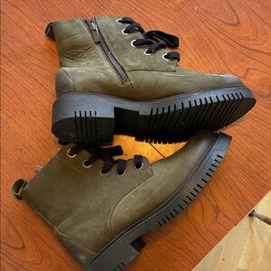 Olive Green Boots